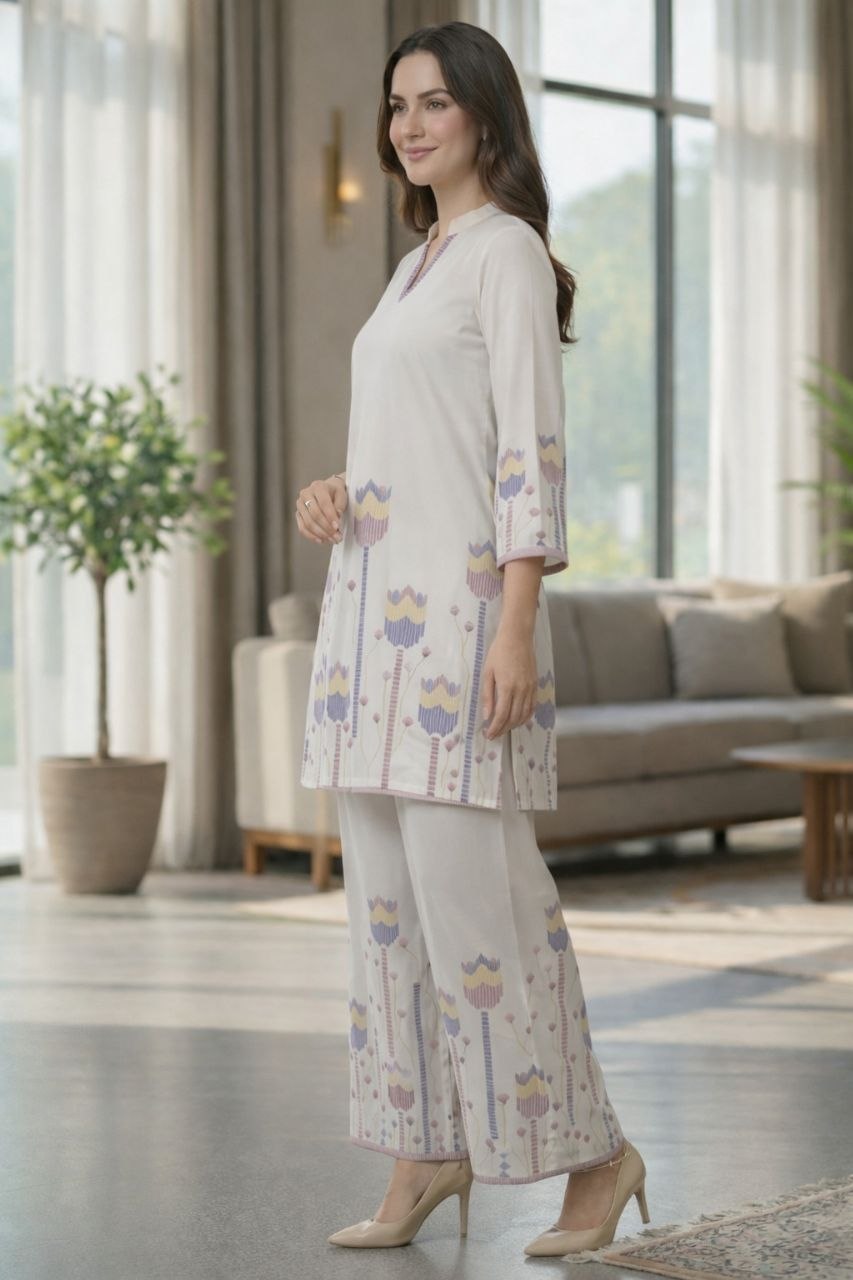 Printed Designer Co-ord Set